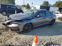 Acura salvage cars for sale: 2024 Acura Integra A-SPEC Tech