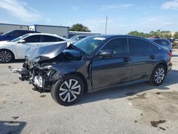 Salvage cars for sale at Orlando, FL auction: 2024 Honda Civic LX