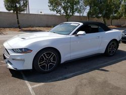 Salvage cars for sale at Rancho Cucamonga, CA auction: 2022 Ford Mustang