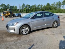 Salvage cars for sale at Harleyville, SC auction: 2020 Hyundai Elantra SEL