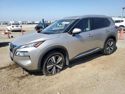 Nissan salvage cars for sale: 2021 Nissan Rogue SL