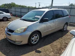 Salvage cars for sale at Hillsborough, NJ auction: 2004 Toyota Sienna XLE