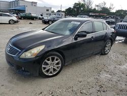 2013 Infiniti G37 en venta en Opa Locka, FL