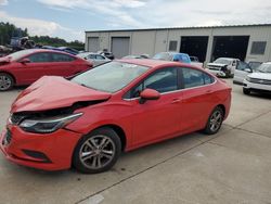 Chevrolet salvage cars for sale: 2017 Chevrolet Cruze LT