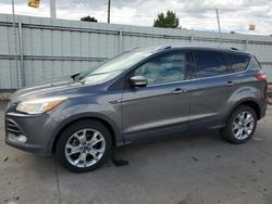 Salvage cars for sale at Littleton, CO auction: 2014 Ford Escape Titanium