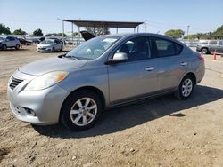 Nissan salvage cars for sale: 2012 Nissan Versa S