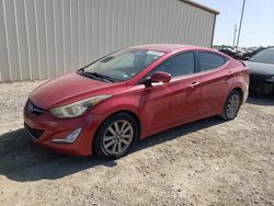 Salvage cars for sale at Temple, TX auction: 2014 Hyundai Elantra SE