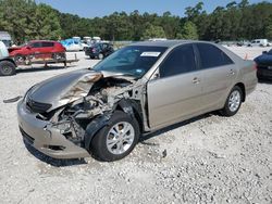 Toyota salvage cars for sale: 2002 Toyota Camry LE