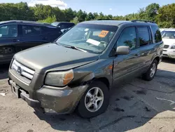 2007 Honda Pilot EX en venta en Exeter, RI