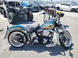 Salvage motorcycles for sale at Sun Valley, CA auction: 1998 Harley-Davidson Flstc