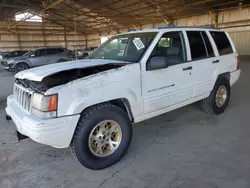 Salvage cars for sale at Phoenix, AZ auction: 1996 Jeep Grand Cherokee Limited