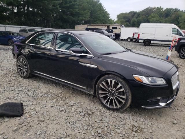 2017 Lincoln Continental Select