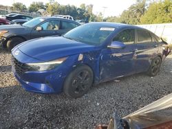 Salvage cars for sale at Riverview, FL auction: 2021 Hyundai Elantra SEL