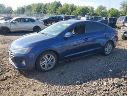 Salvage cars for sale at Chalfont, PA auction: 2020 Hyundai Elantra SEL