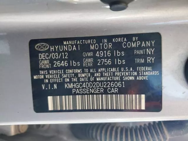 2013 Hyundai Genesis 3.8L