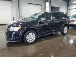 Dodge salvage cars for sale: 2017 Dodge Journey SE