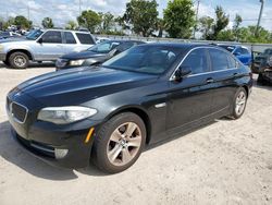 BMW salvage cars for sale: 2011 BMW 528 I