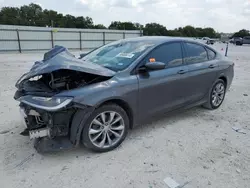 Salvage cars for sale at New Braunfels, TX auction: 2016 Chrysler 200 S