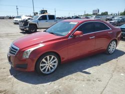 Salvage cars for sale at Oklahoma City, OK auction: 2014 Cadillac ATS Luxury