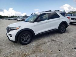 Ford Explorer xlt salvage cars for sale: 2021 Ford Explorer XLT