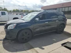 Salvage cars for sale at Fort Wayne, IN auction: 2012 GMC Acadia Denali