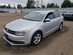 Volkswagen salvage cars for sale: 2014 Volkswagen Jetta TDI