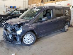 Salvage cars for sale at Ham Lake, MN auction: 2014 Ford Transit Connect XLT