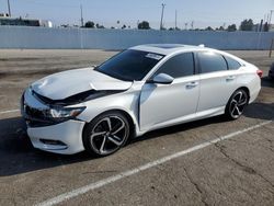 Salvage cars for sale at Van Nuys, CA auction: 2020 Honda Accord Sport