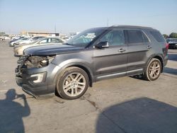 Ford salvage cars for sale: 2016 Ford Explorer XLT