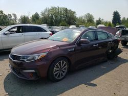 Salvage cars for sale at Portland, OR auction: 2019 KIA Optima EX