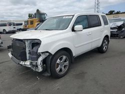 Salvage cars for sale at American Canyon, CA auction: 2015 Honda Pilot EX