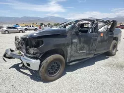 Toyota Tundra salvage cars for sale: 2016 Toyota Tundra Crewmax SR5