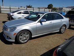 Salvage cars for sale from Copart San Martin, CA: 2008 Mercedes-Benz C300