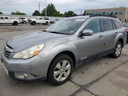 Subaru Vehiculos salvage en venta: 2010 Subaru Outback 3.6R Limited