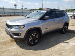 Salvage cars for sale at Chicago Heights, IL auction: 2017 Jeep Compass Trailhawk