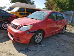 Toyota Vehiculos salvage en venta: 2003 Toyota Corolla Matrix XR