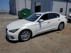 Salvage cars for sale at Tulsa, OK auction: 2017 Infiniti Q50 Premium