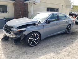 Salvage cars for sale at Northfield, OH auction: 2022 Honda Accord Sport