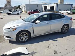 Salvage cars for sale at New Orleans, LA auction: 2018 Ford Fusion SE