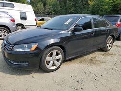 Salvage cars for sale at Waldorf, MD auction: 2013 Volkswagen Passat SE