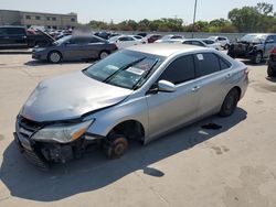 Toyota salvage cars for sale: 2016 Toyota Camry LE