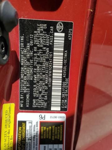 2012 Toyota Camry Base