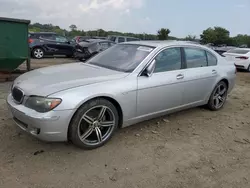 Salvage cars for sale at Baltimore, MD auction: 2006 BMW 750 LI