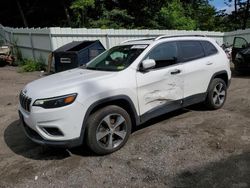 Jeep salvage cars for sale: 2019 Jeep Cherokee Limited