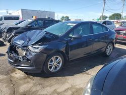 Salvage cars for sale at Chicago Heights, IL auction: 2016 Chevrolet Cruze LT