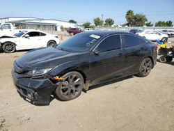 Salvage cars for sale at San Diego, CA auction: 2021 Honda Civic Sport