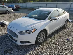 Ford salvage cars for sale: 2016 Ford Fusion S