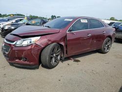 Salvage cars for sale at New Britain, CT auction: 2015 Chevrolet Malibu LTZ