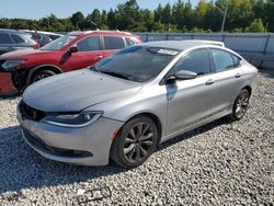 Chrysler salvage cars for sale: 2015 Chrysler 200 S