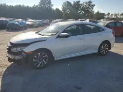 Honda salvage cars for sale: 2016 Honda Civic EX